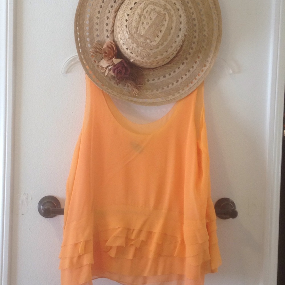 Club Monaco double-layer tank top